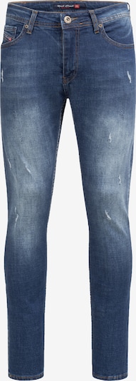 Rock Creek Jeans in blau / karamell, Produktansicht