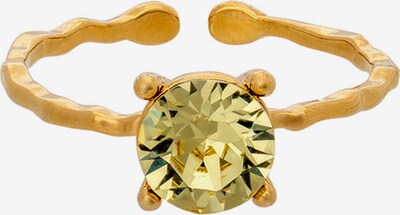 LILY AND ROSE Ring 'Ada' in zitrone / gold, Produktansicht