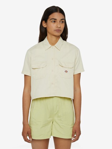 DICKIES Top in White: front