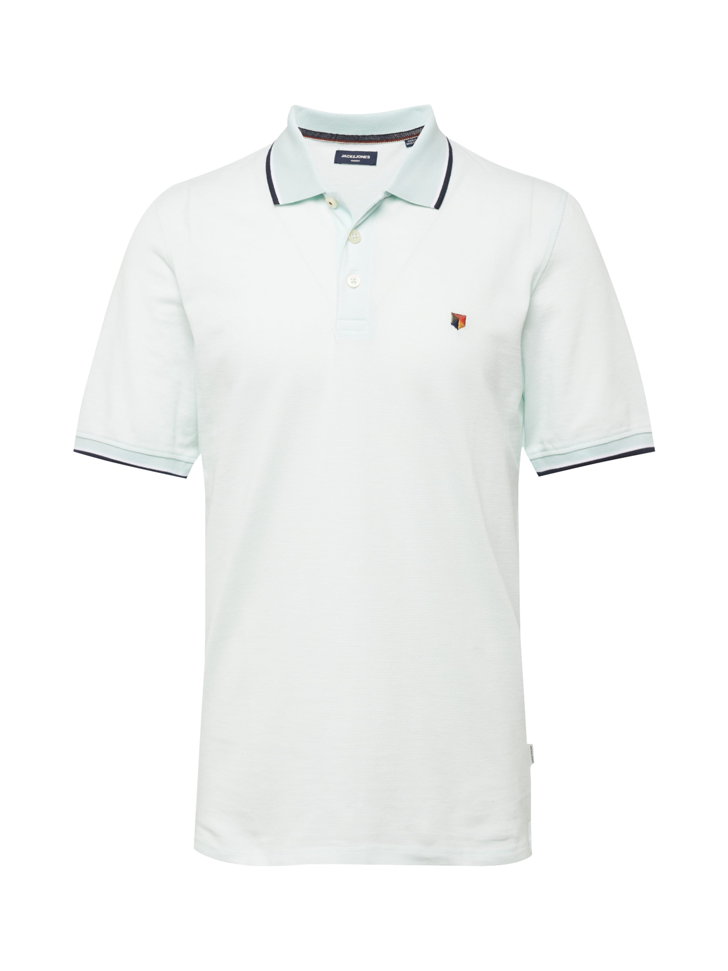 JACK & JONES Poloshirt 'Bluwin' in Blau: Vorderseite