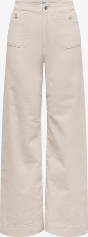 Wide leg Pantaloni 'JDYCOURTNEY' di JDY in beige: frontale