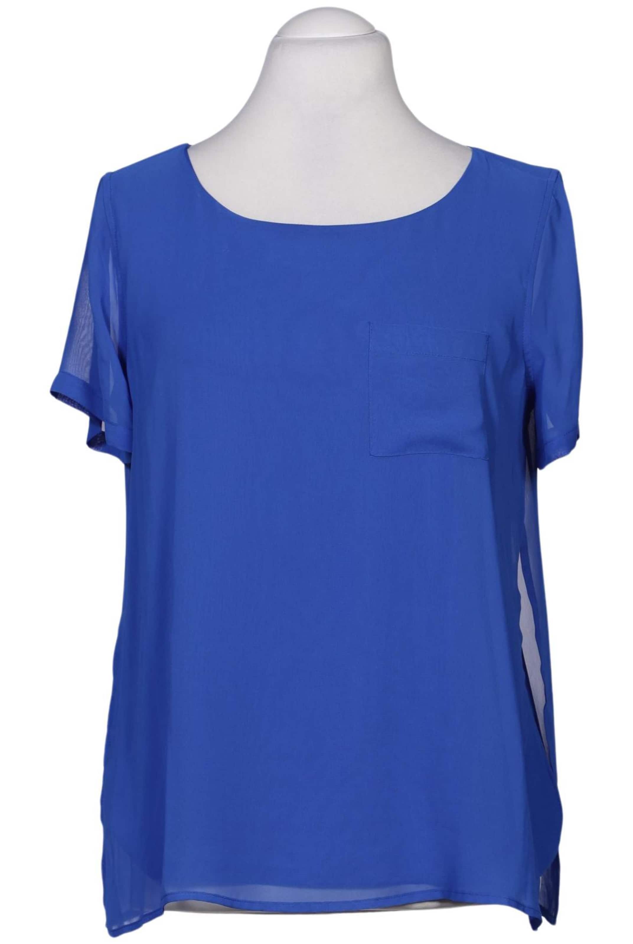 Calvin Klein Bluse L in Blau: Vorderseite