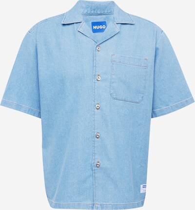 HUGO Button Up Shirt 'Eligino' in Blue denim, Item view
