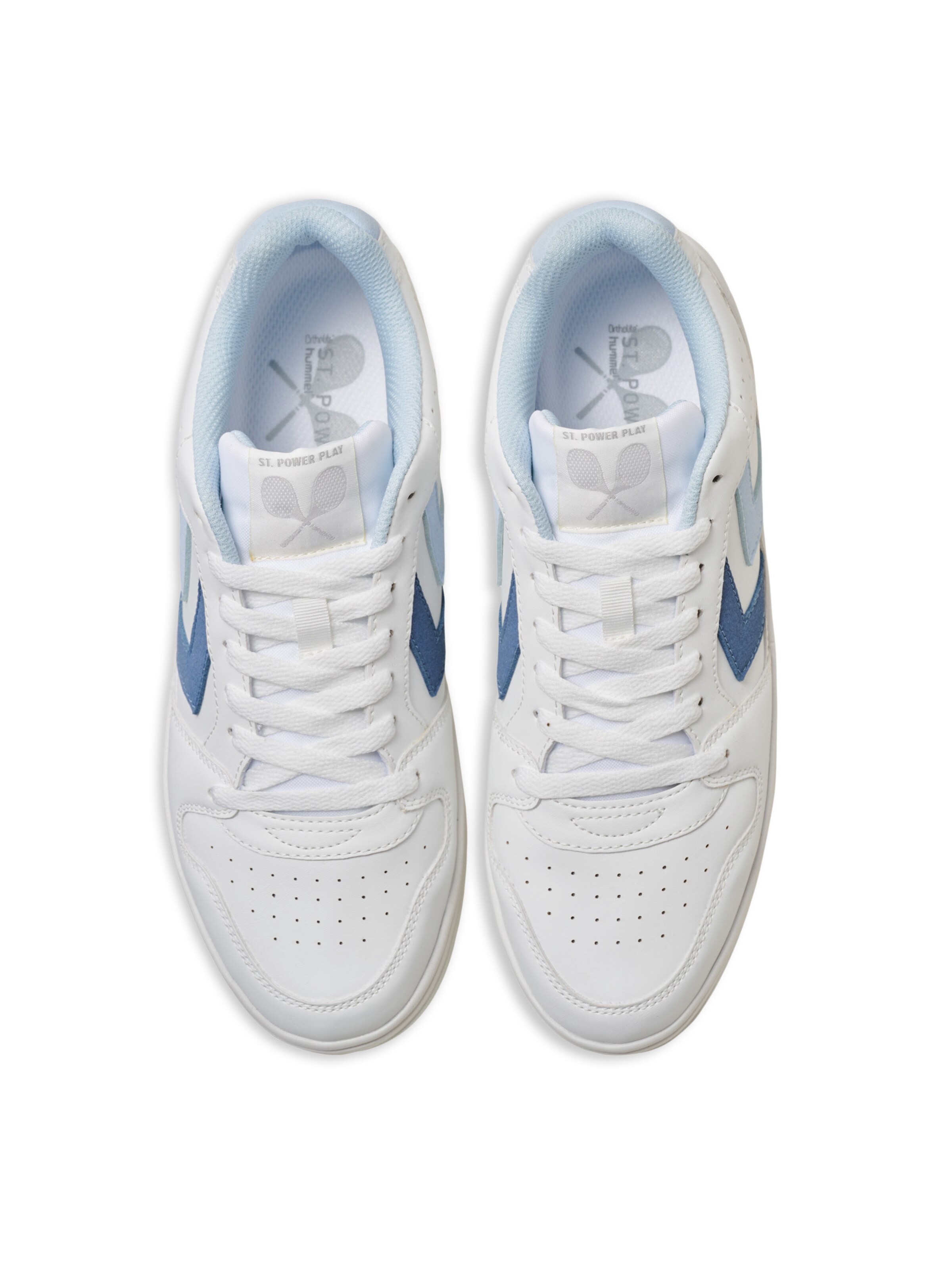 Hummel Platform trainers in White