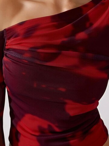Camicia da donna di Hiccup in rosso