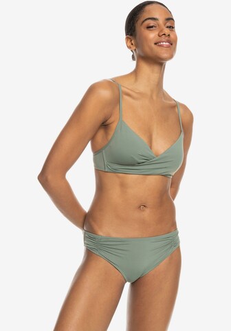 ROXY Push-up Bikini in Green: front