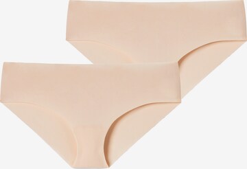 SCHIESSER Slip 'Invisible Light' in Beige: voorkant