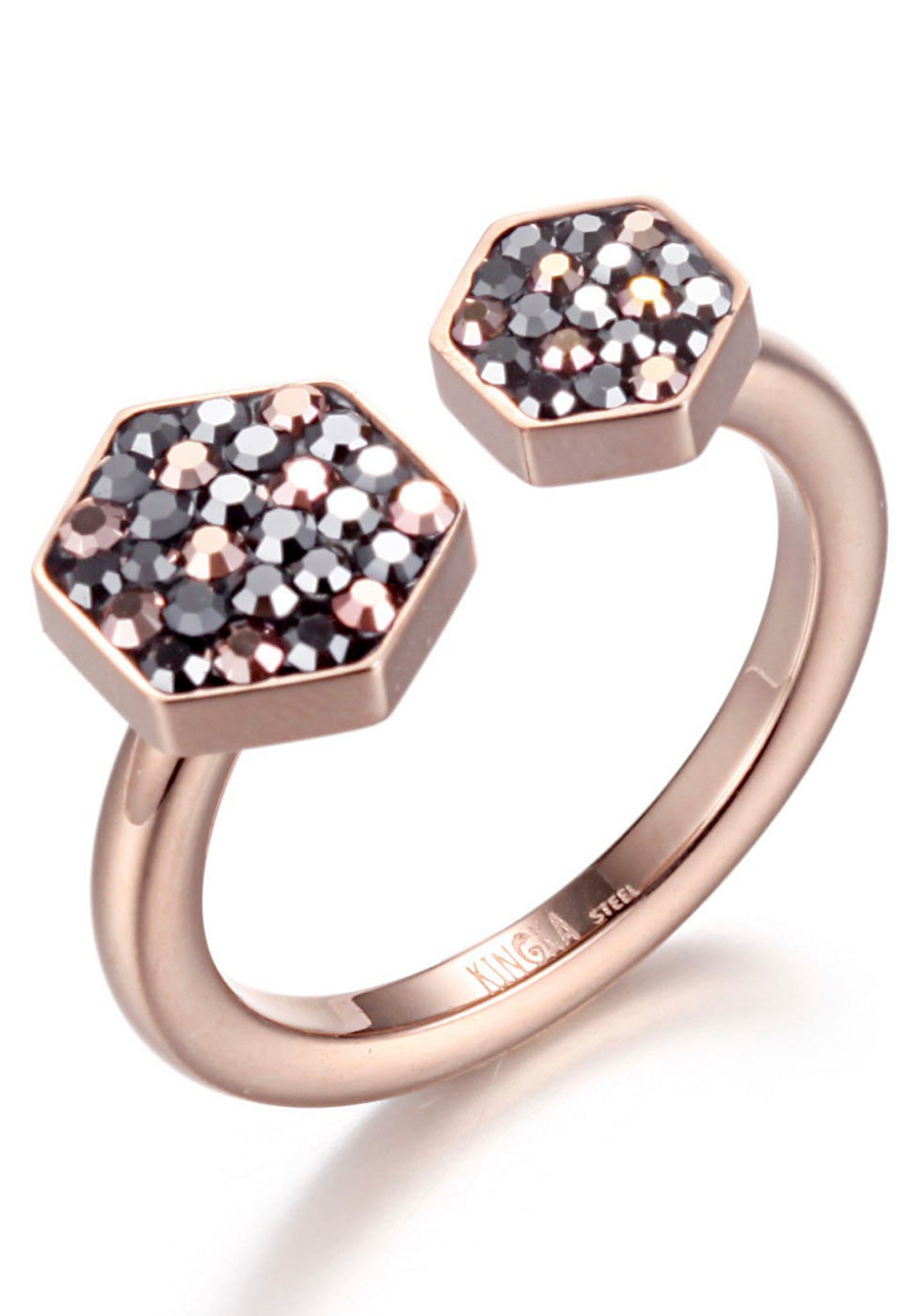 Kingka Ring in Gold: front