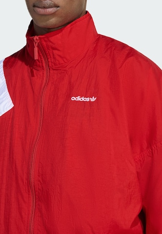 Veste mi-saison 'Archive' ADIDAS ORIGINALS en rouge