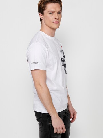 KOROSHI t-shirt in Weiß