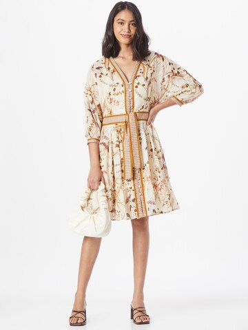 Riani Shirt Dress in Beige