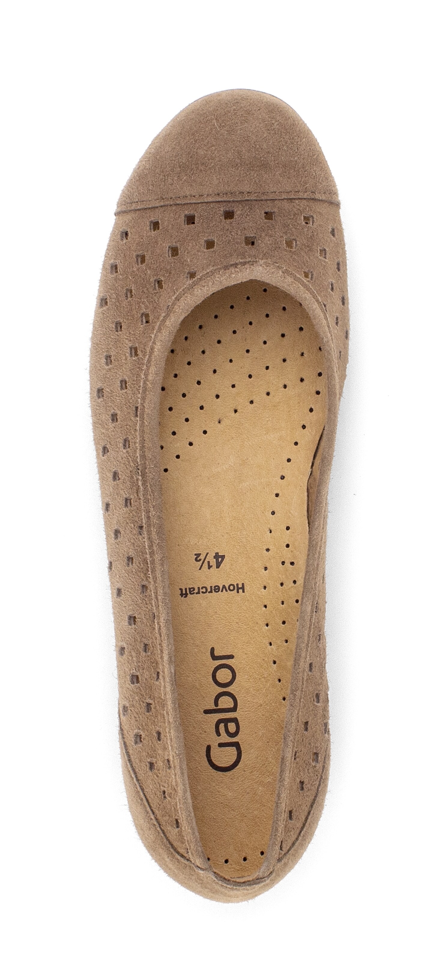 GABOR Ballet Flats in Brown