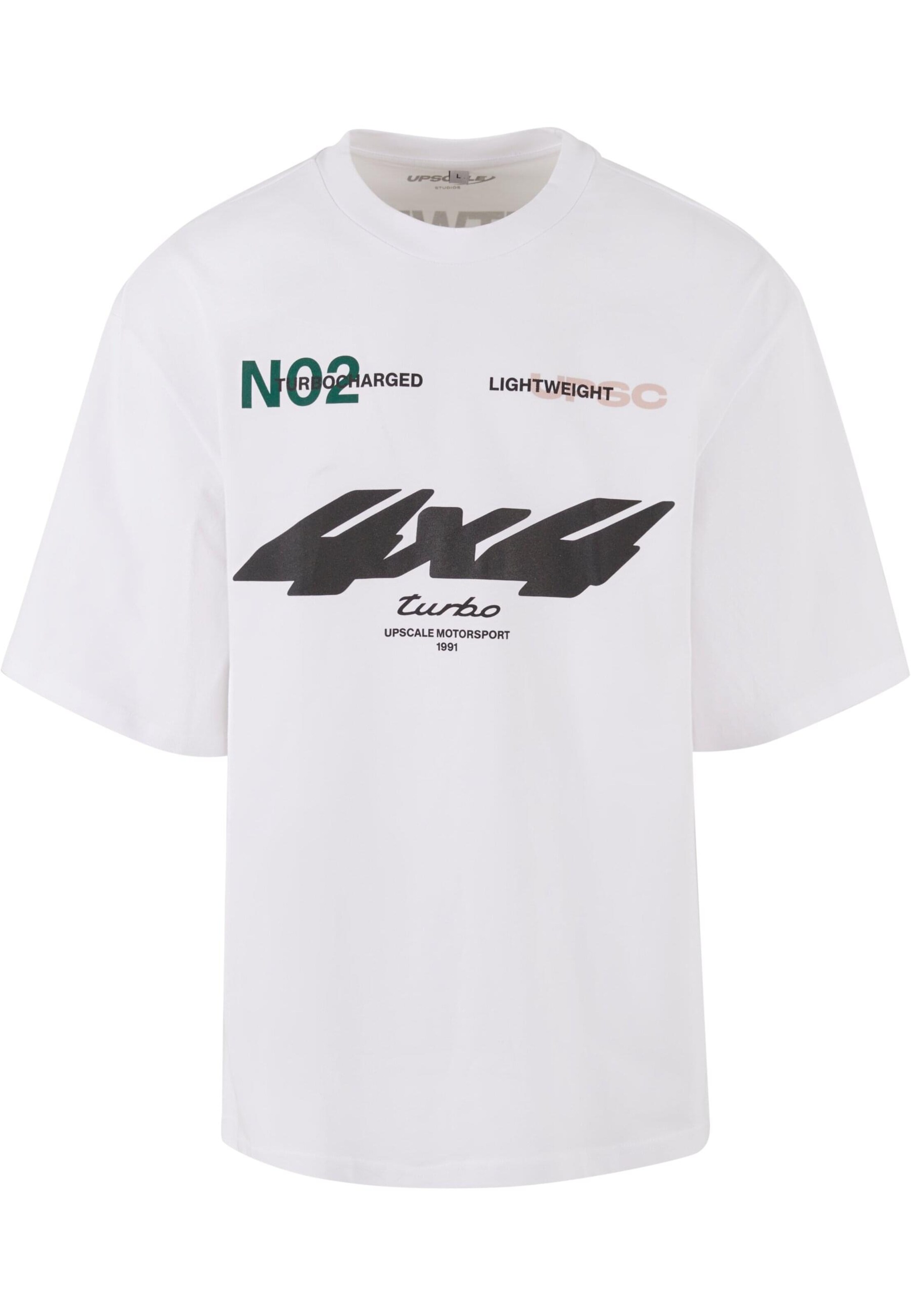 MT Upscale Tričko – bílá: přední strana