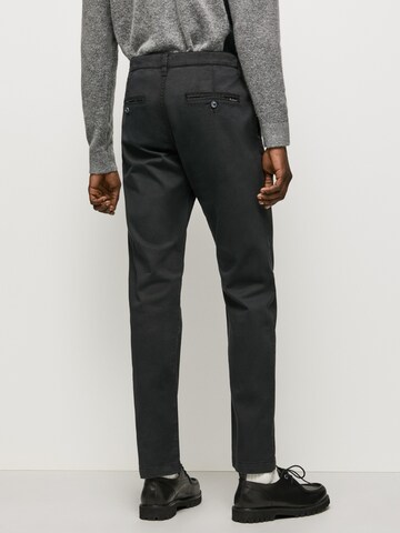 Pepe Jeans Slimfit Hose 'Chary' in Schwarz