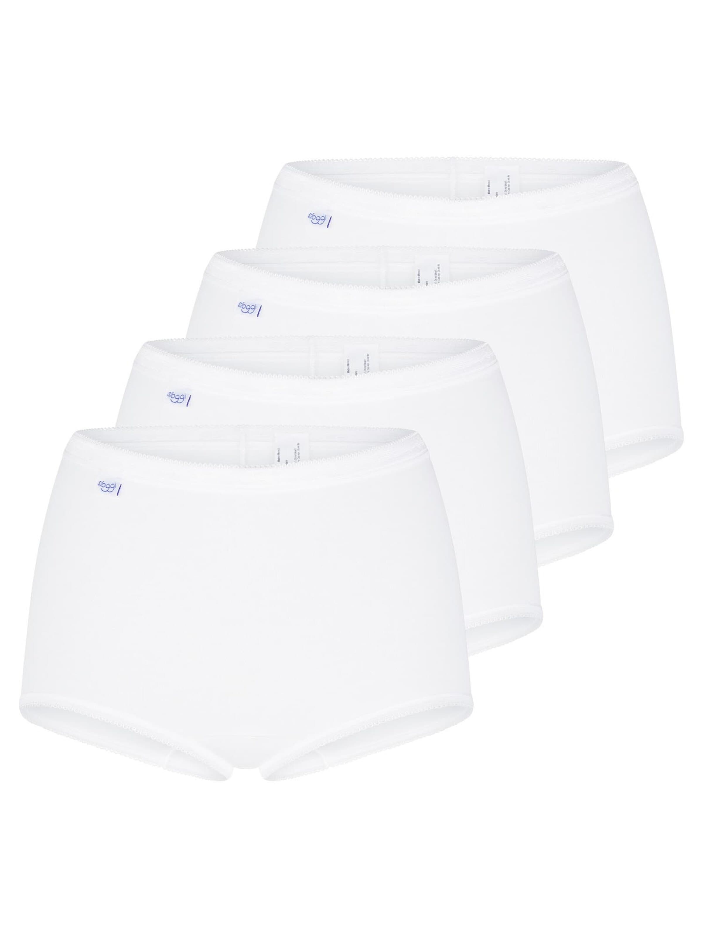 SLOGGI Slip 'Basic+' in White: front