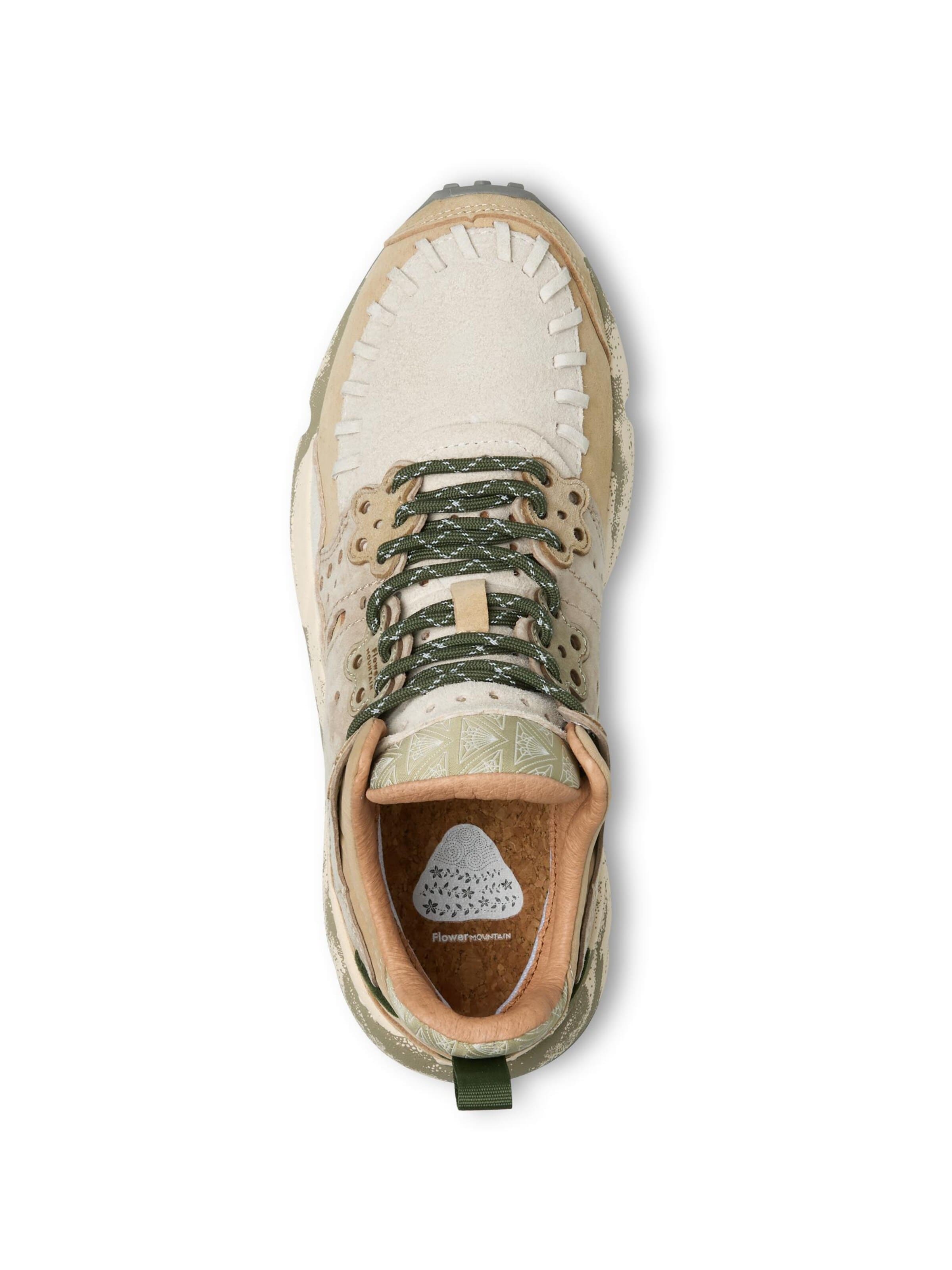 Flower Mountain Sneakers 'MUSTARD WALNUT UNI L.E.' in Beige