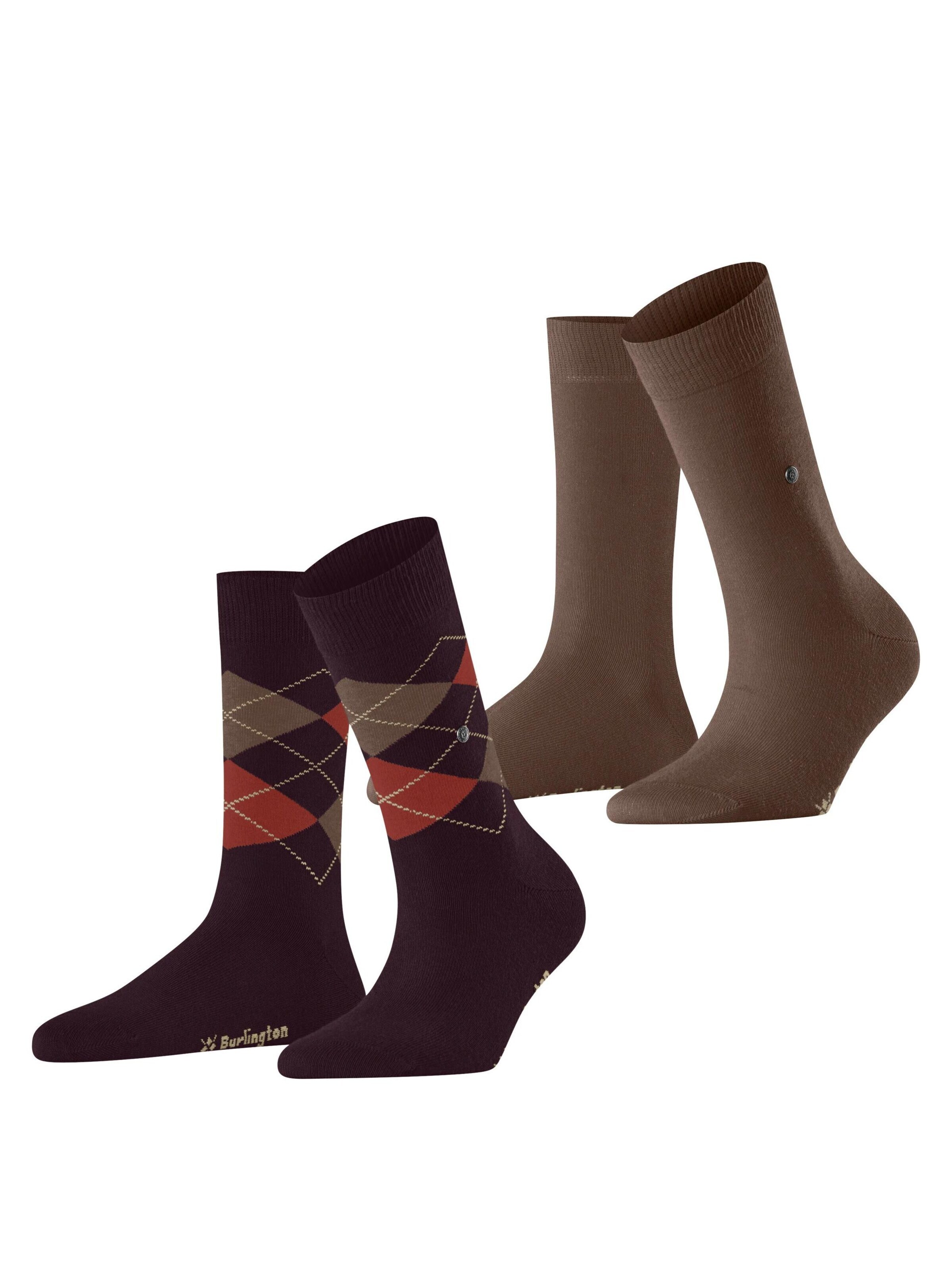 BURLINGTON Socken 'Everyday Mix 2-Pack'‌‌‌‌‌‌‌‌‌ in Pink: Vorderseite