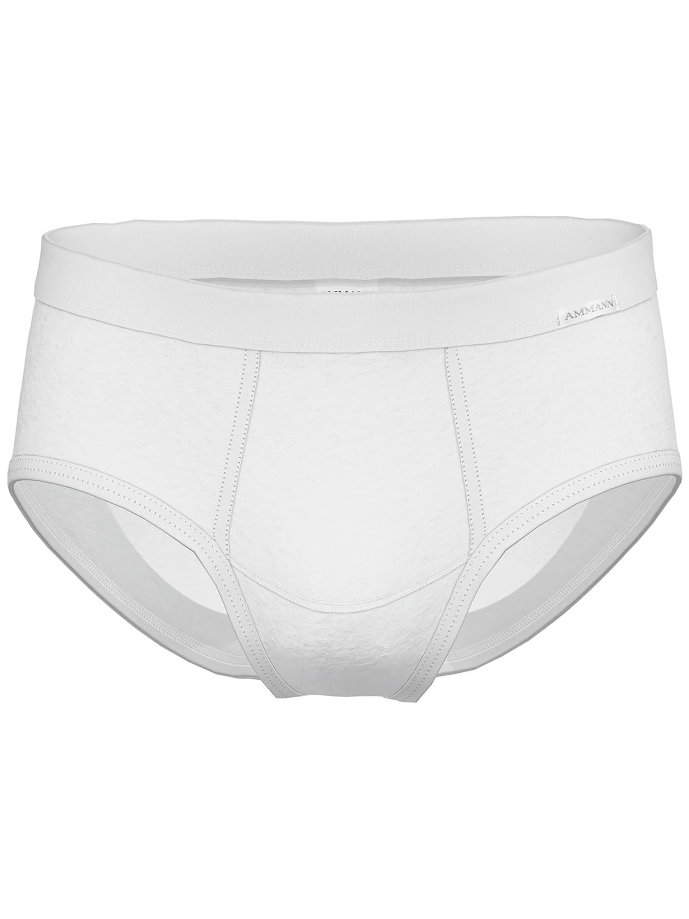 Ammann Panty 'Day Classic / Feinripp Premium' in White: front
