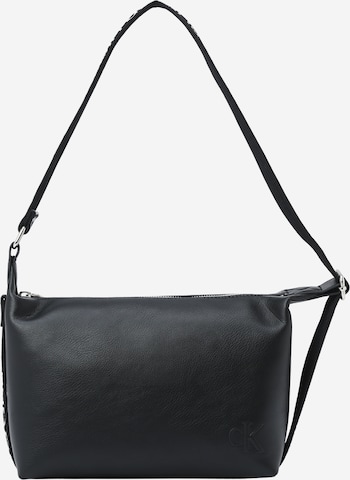 Sac à bandoulière Calvin Klein Jeans en noir : devant