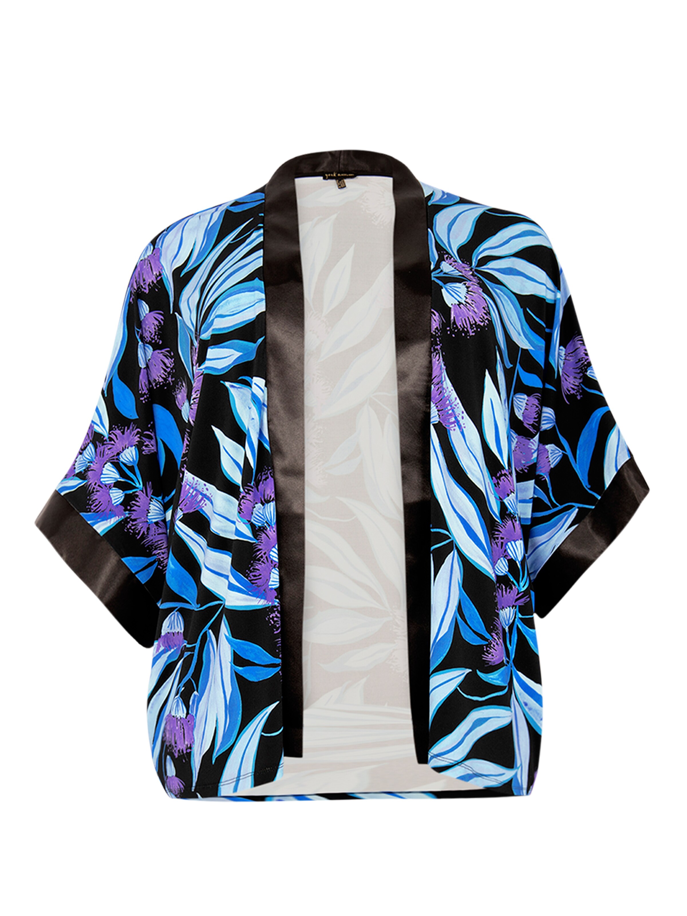 YOEK Kimono in Blauw: voorkant