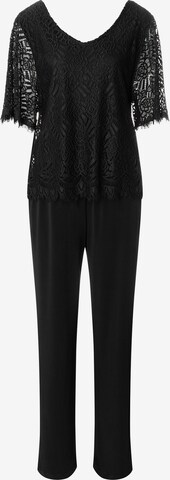 Ana Alcazar Jumpsuit 'Kadaro' in Black: front