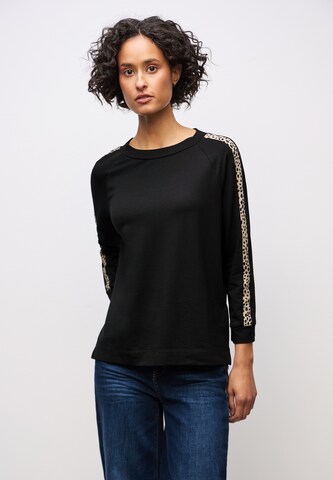 STREET ONE T-Shirt in Schwarz: Vorderseite