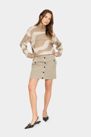 SAINT TROPEZ Trui 'MallieSZ' in Beige