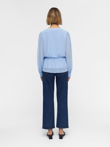 Camicia da donna 'Mila' di OBJECT in blu