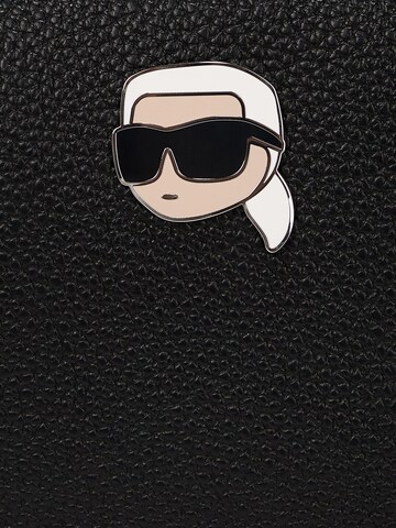 Karl Lagerfeld Rucksack 'IKON' in Schwarz