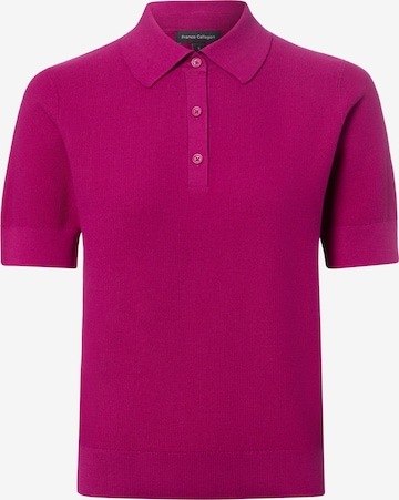 T-shirt Franco Callegari en rose : devant