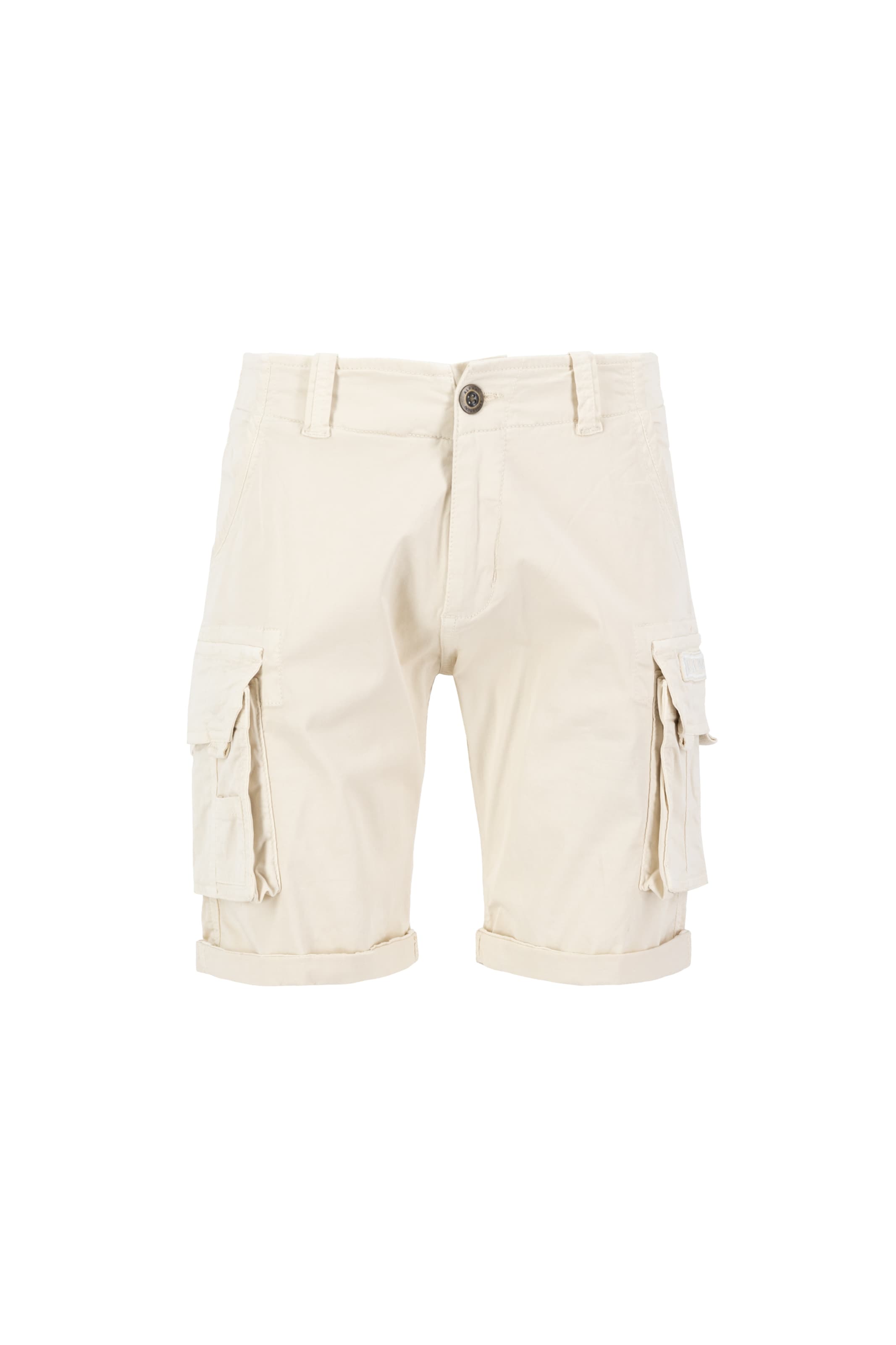 ALPHA INDUSTRIES Regular Cargo trousers in White: front