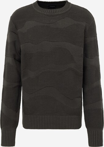 Pull-over 'JOSH' JACK & JONES en noir : devant