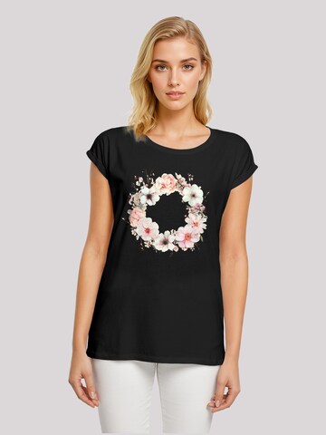 T-shirt F4NT4STIC en noir : devant
