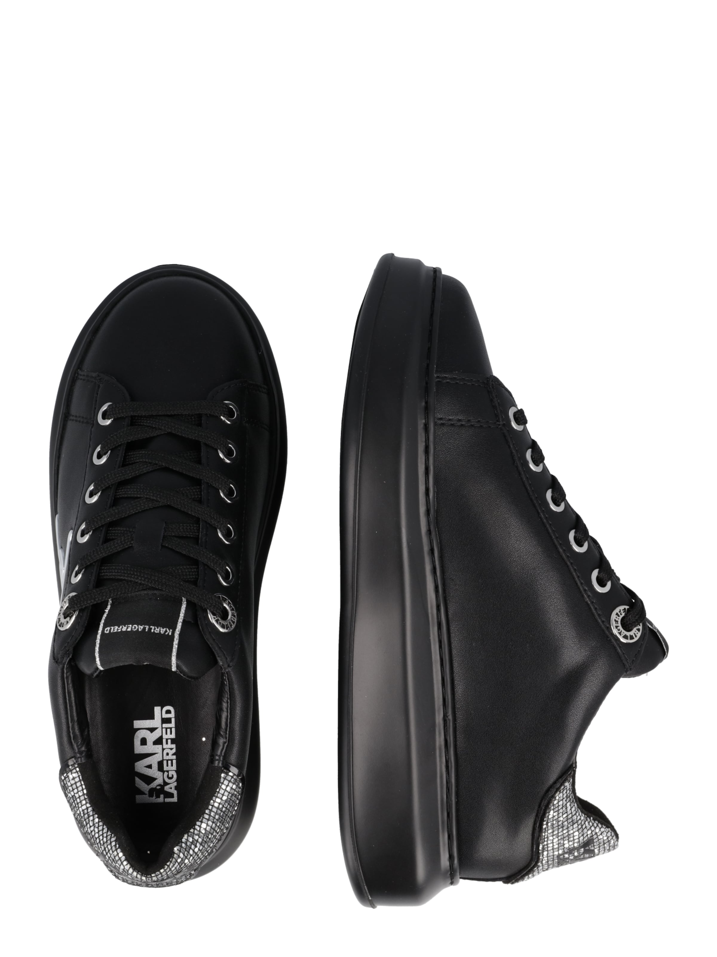 Karl Lagerfeld Platform trainers 'KAPRI' in Black