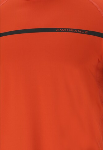 ENDURANCE Toiminnallinen paita 'Serzo' värissä oranssi