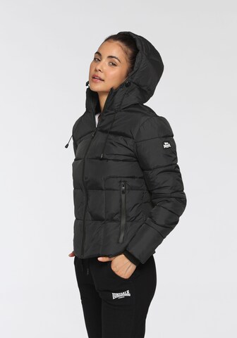 LONSDALE Winter Jacket in Black