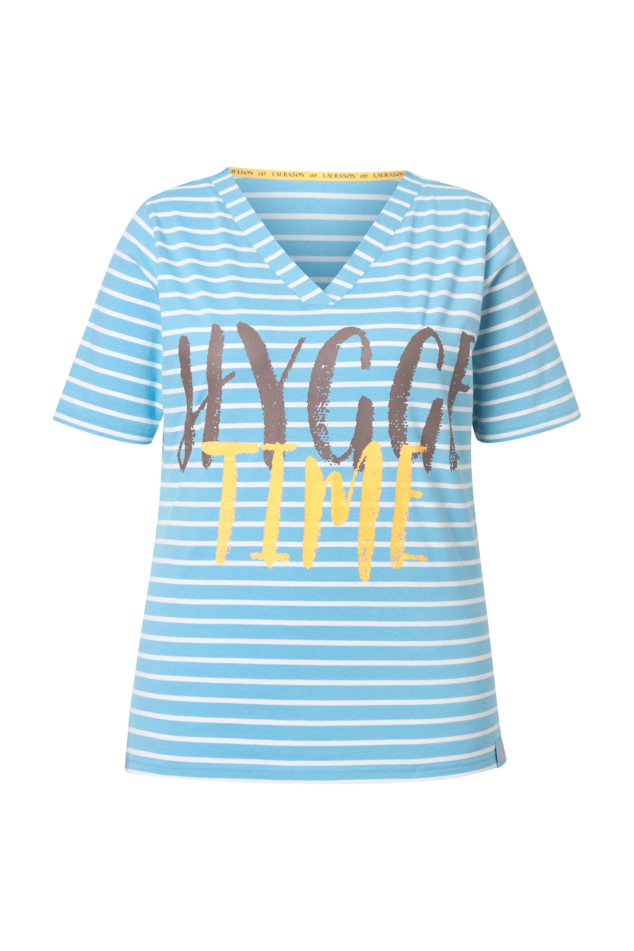 LAURASØN Shirt in Blauw: voorkant