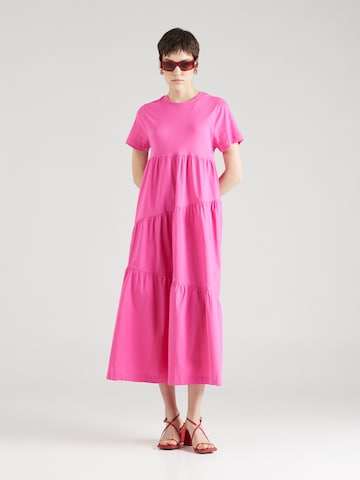 Robe 'C_Enesi_1' BOSS en rose : devant