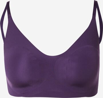 SLOGGI Bustier Melltartó 'ZERO Microfibre 2.0' - lila: elől