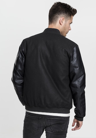 Urban Classics Between-Season Jacket in Black