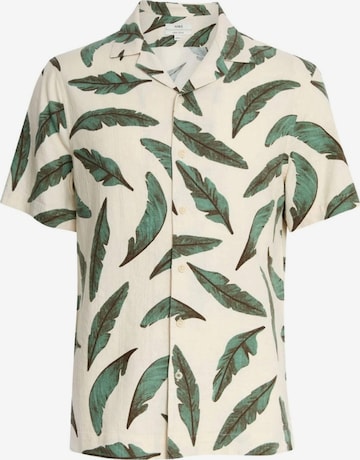 Marks & Spencer Regular fit Overhemd in Beige: voorkant