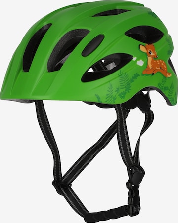 Crazy Safety Helmet 'Cool Cute' in Green: front