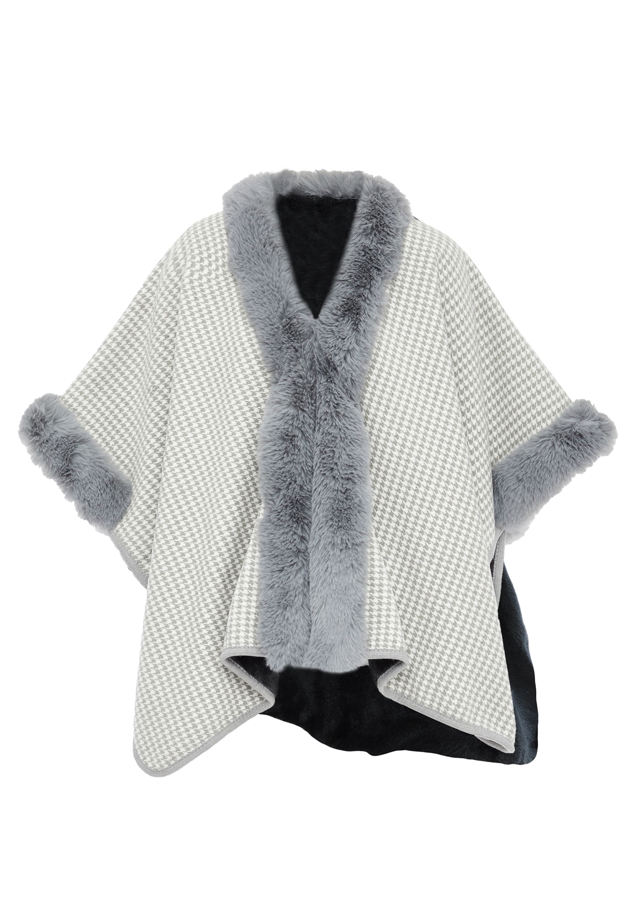 OSHA Cape in Grau: Vorderseite