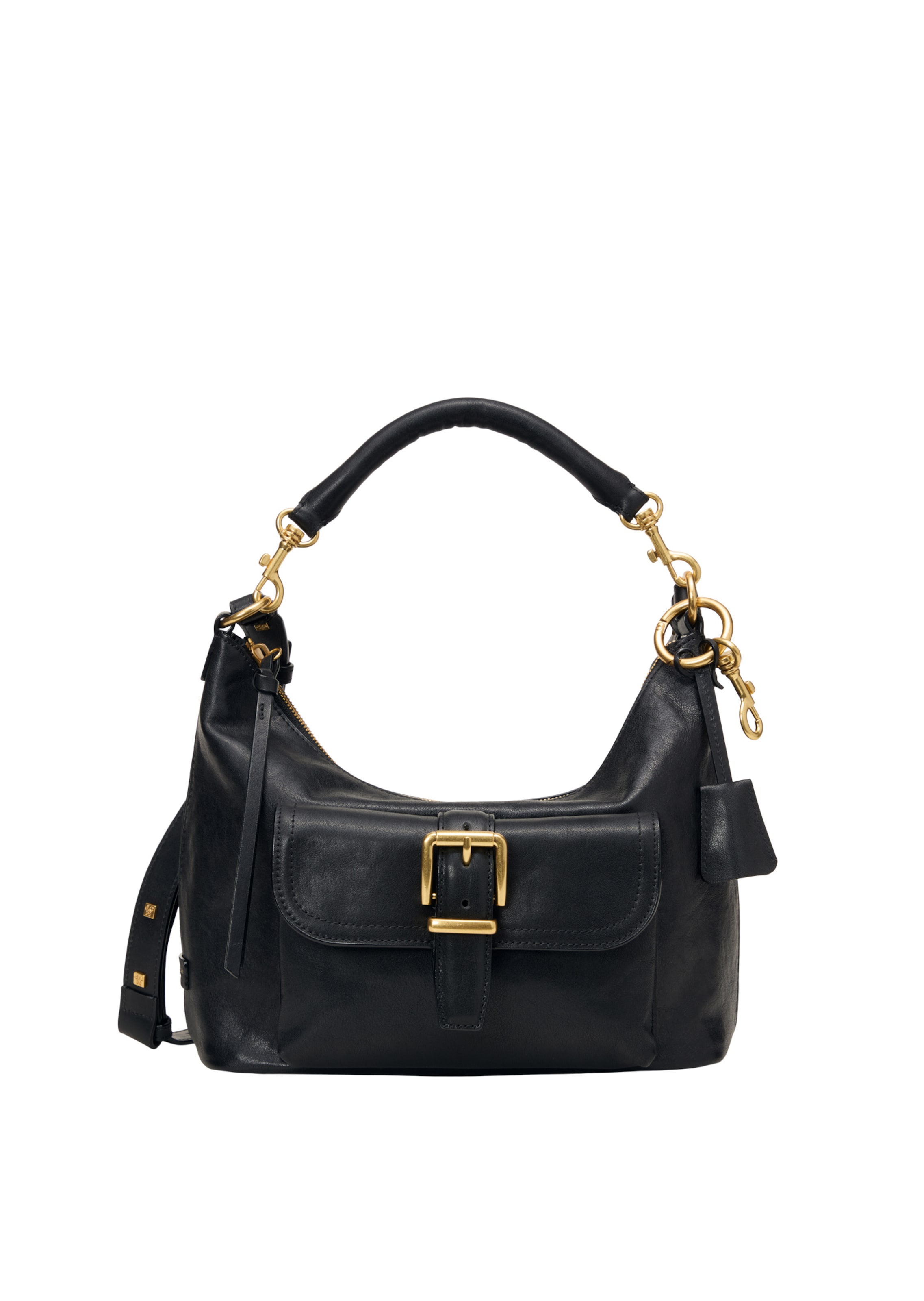 Marc O'Polo Schoudertas in Zwart: voorkant