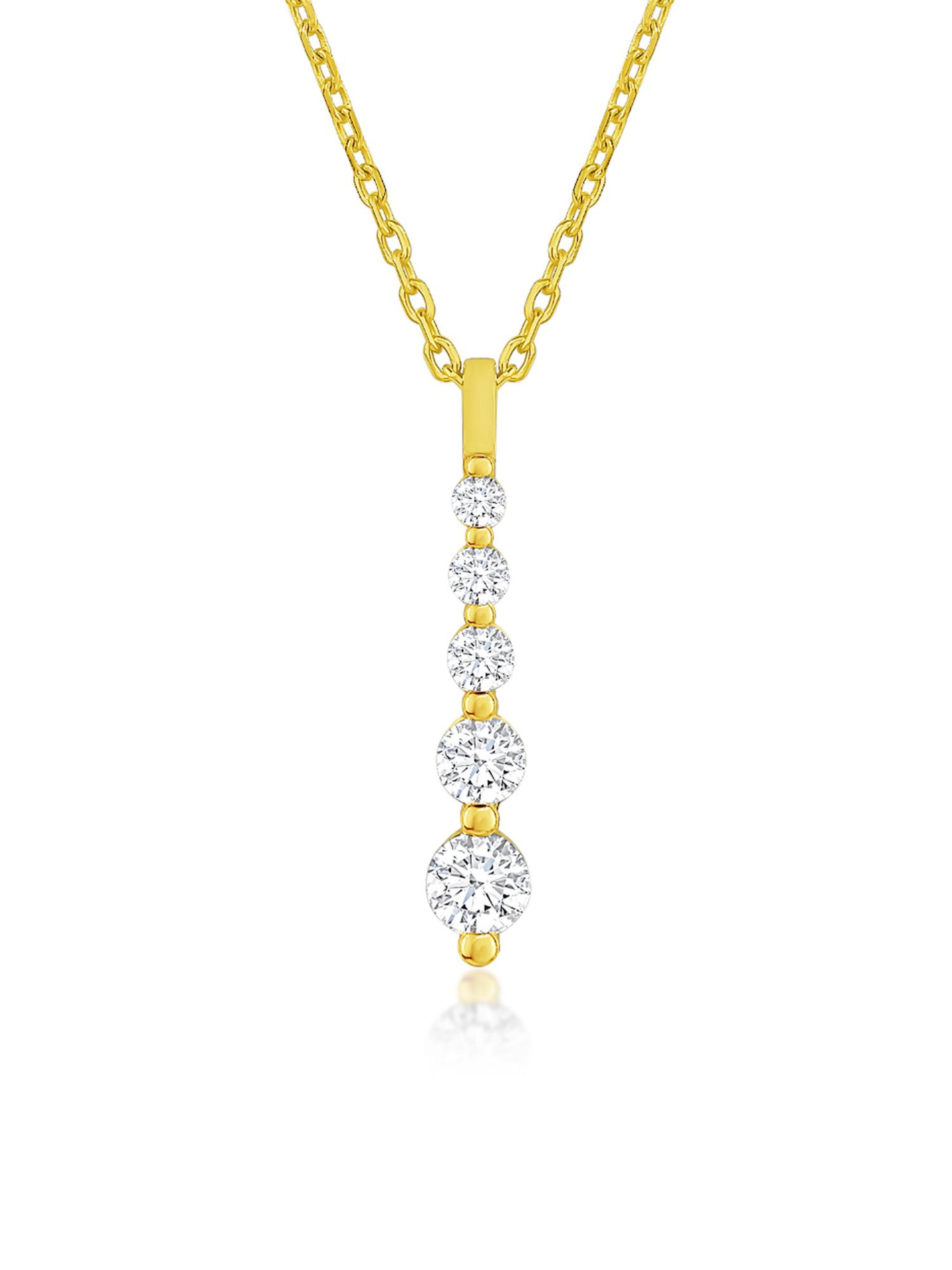 DANIEL CLIFFORD Necklace 'Henna' in Gold