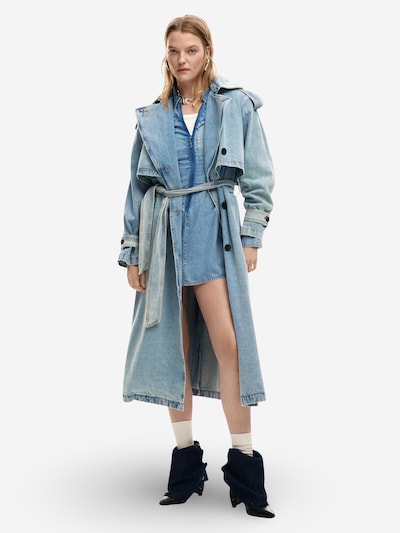 Desigual Winterjas 'CHAQ_VIO 26SWED17' in de kleur Blauw denim, Productweergave