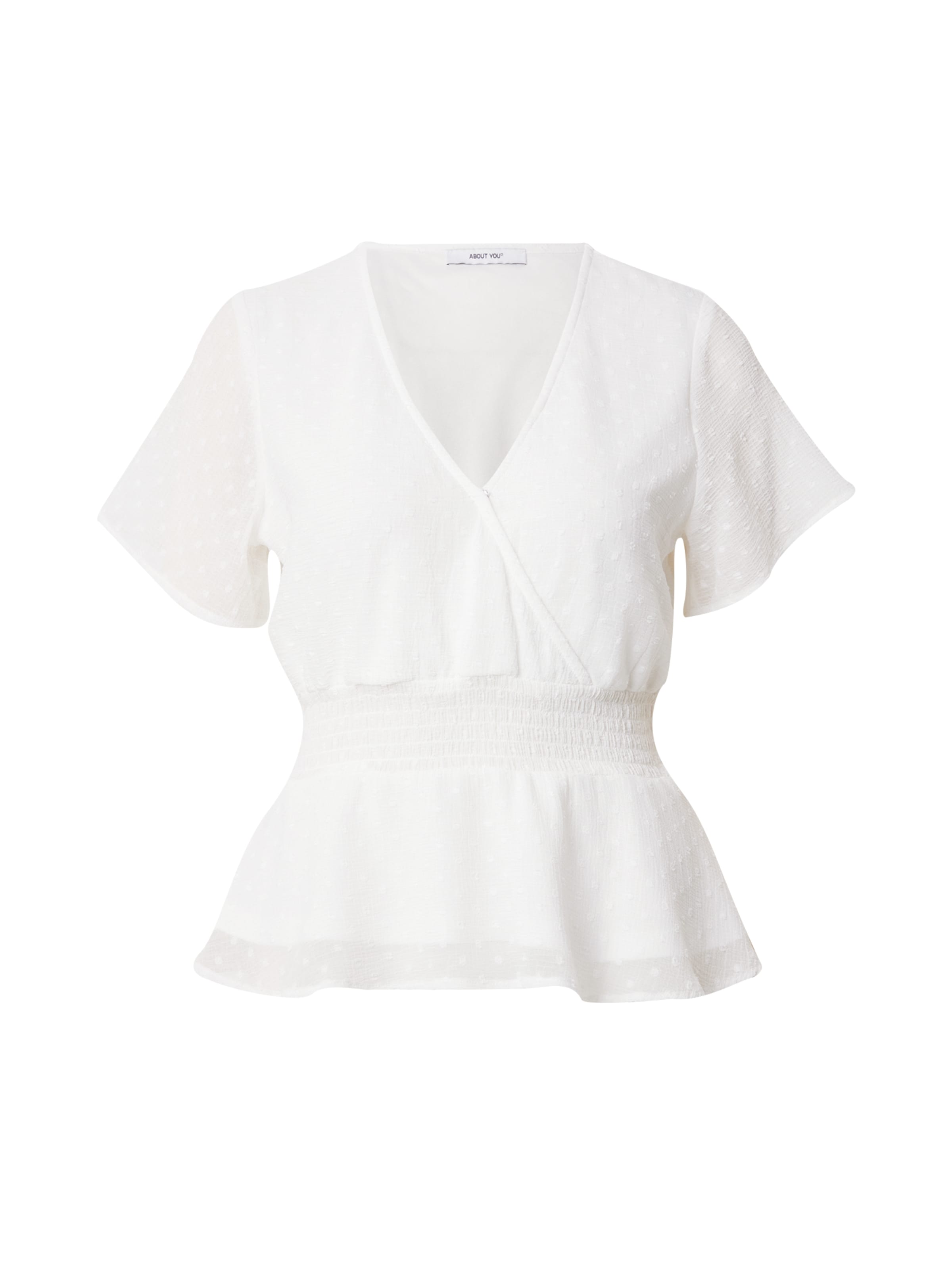 ABOUT YOU - Blusa 'Janay' en blanco: frente