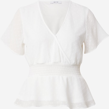 ABOUT YOU - Blusa 'Janay' en blanco: frente