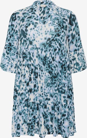 KAFFE CURVE Dress 'Ami' in White: front