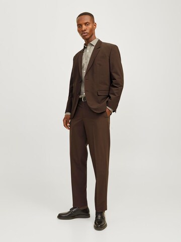 JACK & JONES Regular Pressveckad byxa 'JPRBUSHWICK HARRY' i brun